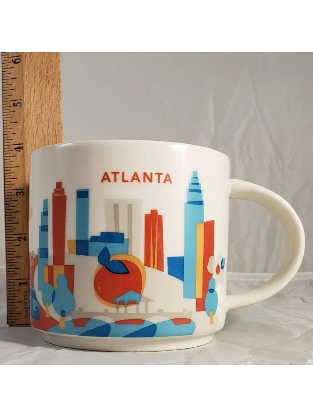 Starbucks You Are Here Atlanta Georgia 2016 Collection 14oz Coffee Tea Mug